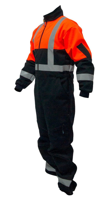 Swazi Skye Suit Blaze Orange/Black - Kiwi Workgear